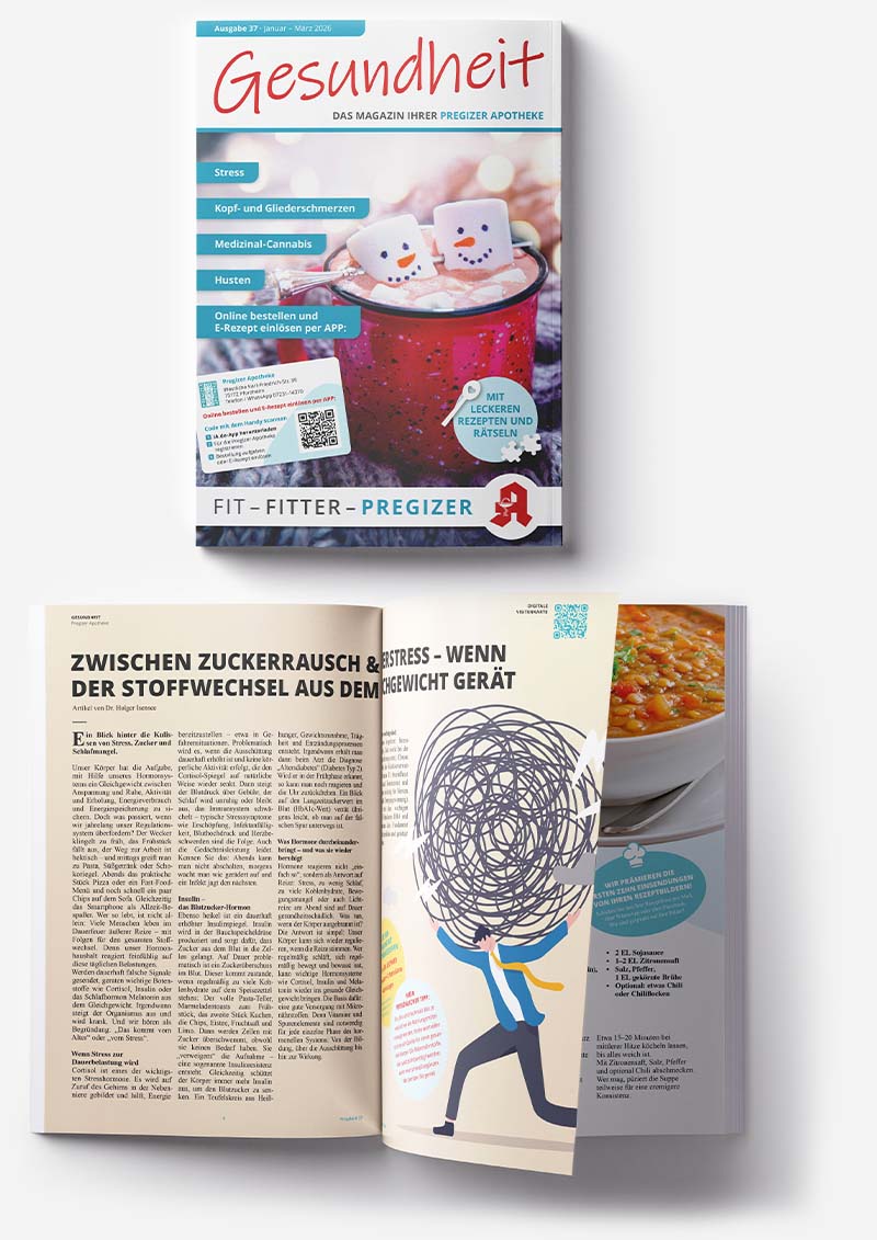 Gesundheit - Das exklusive Kunden-Magazin der Pregizer Apotheke Pforzheim