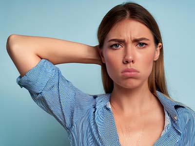 So geraten Sie nicht ins Schwitzen